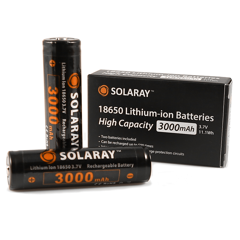 Rechargeable 18650 Battery | Lithium Ion 3.7 V